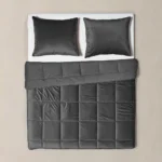 Lazy Velvet antraciet sleeptime dekbed