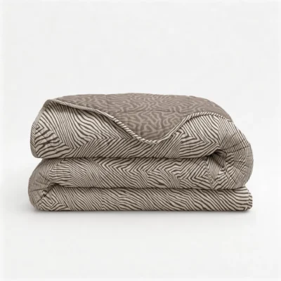 Easy dekbed - Taupe met kussensloop